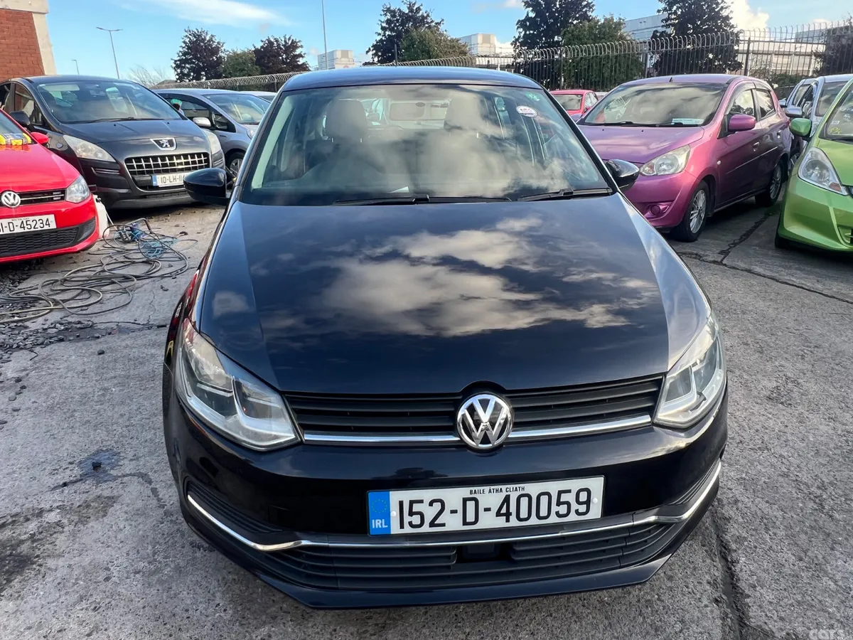 Volkswagen Polo Hatchback, Petrol, 2015, Black