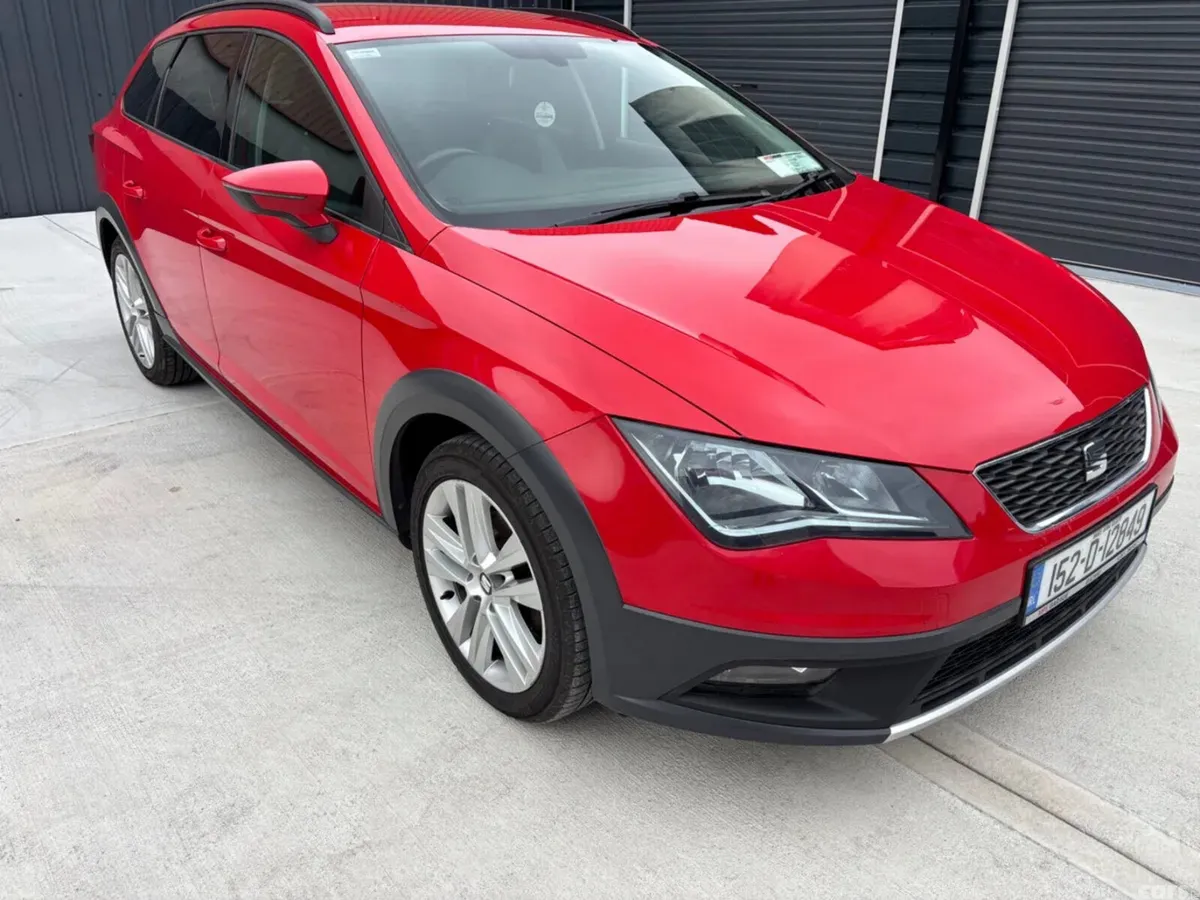 SEAT Leon Estate, Diesel, 2015, Red
