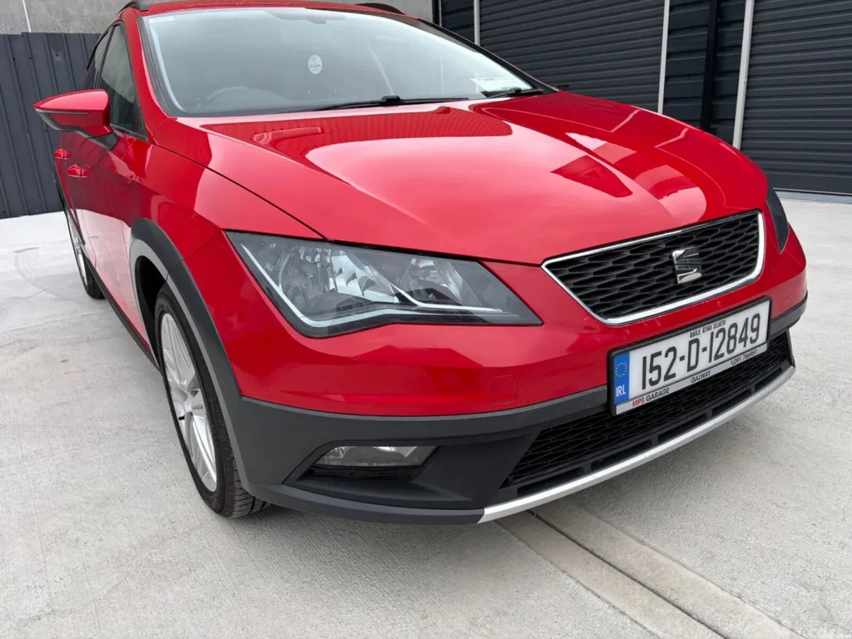SEAT Leon Estate, Diesel, 2015, Red