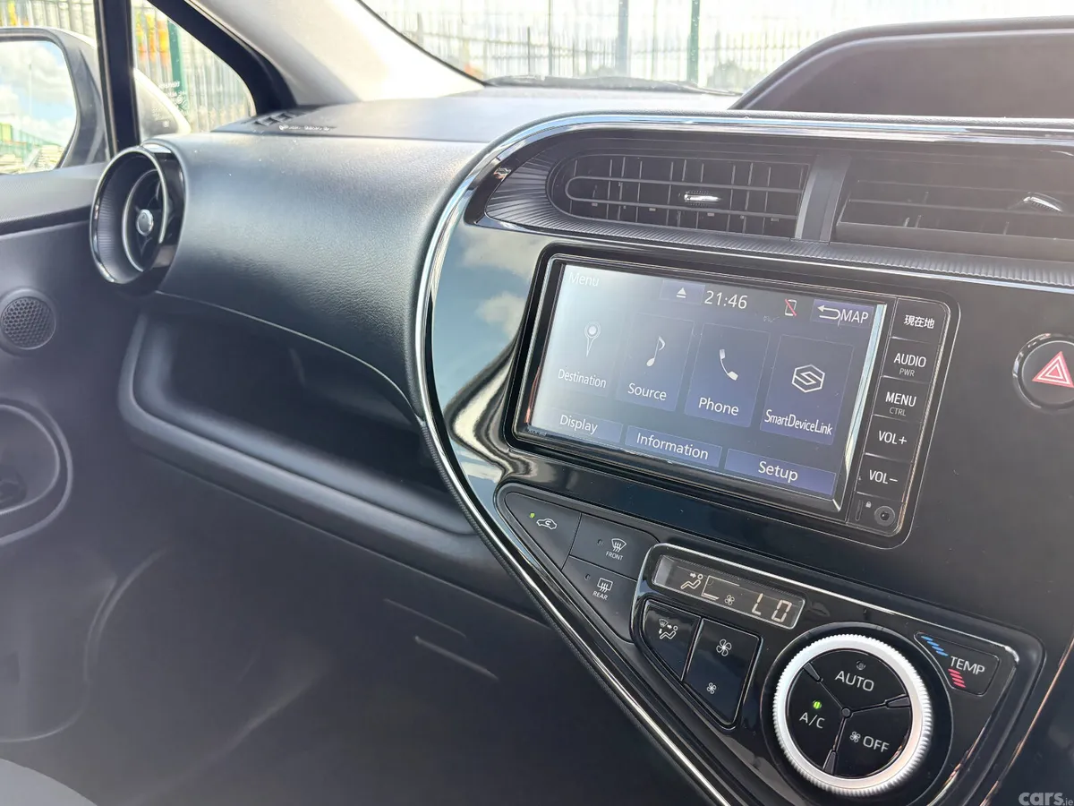 Toyota Aqua Hatchback, Petrol Hybrid, 2021, Silver