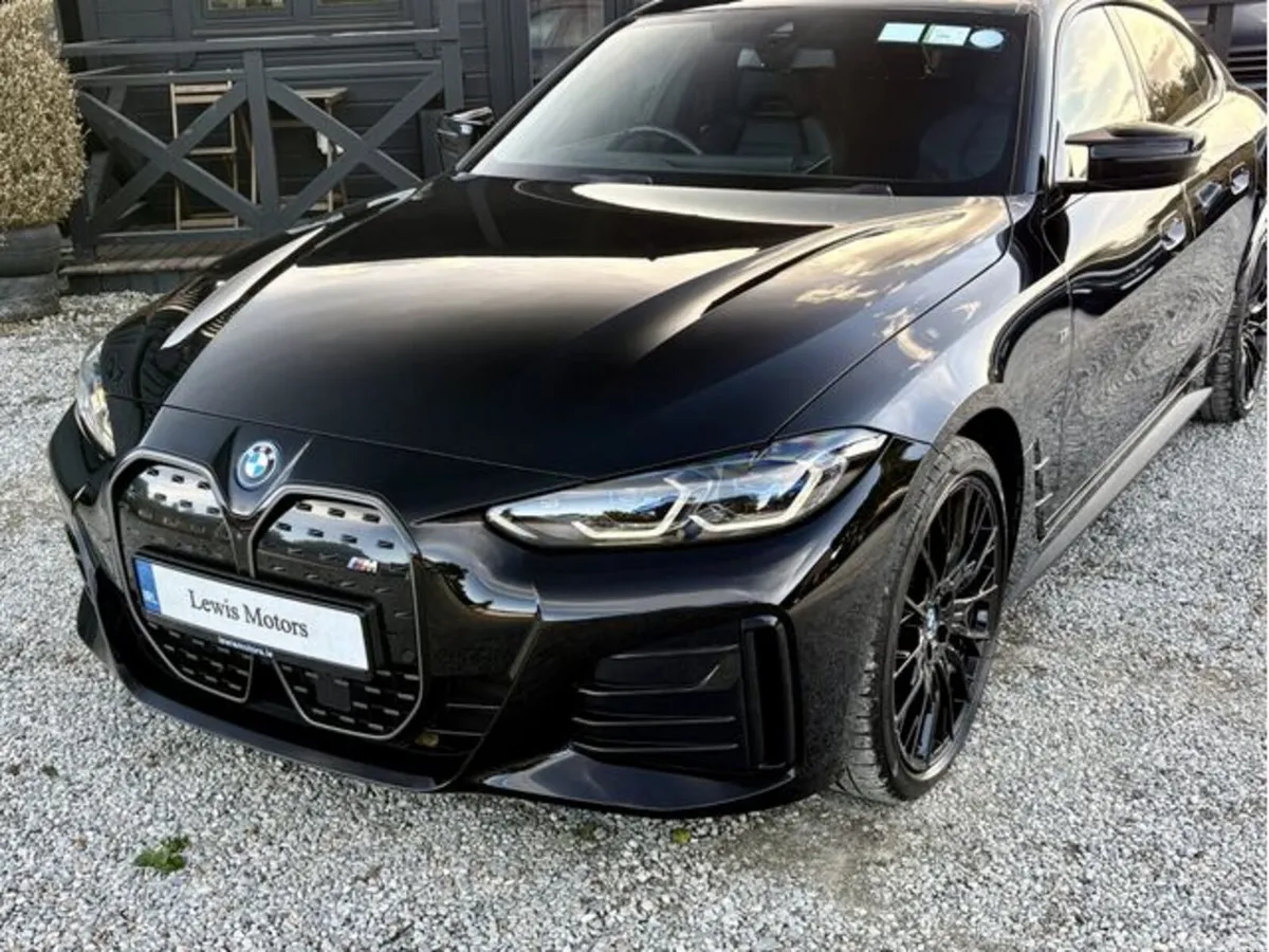 BMW i4 Saloon, Electric, 2023, Black