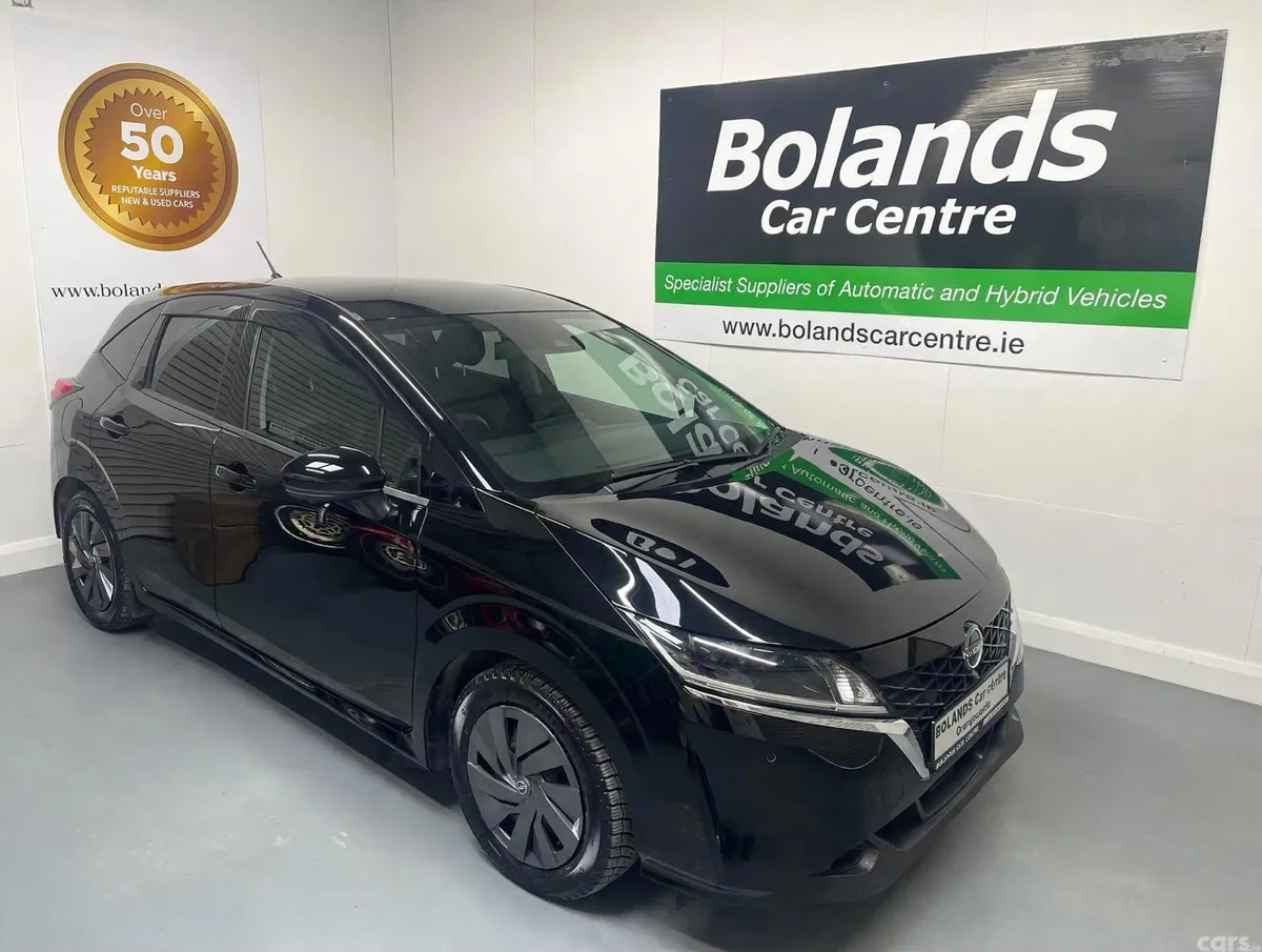 Nissan Note Hatchback, Petrol Hybrid, 2022, Black