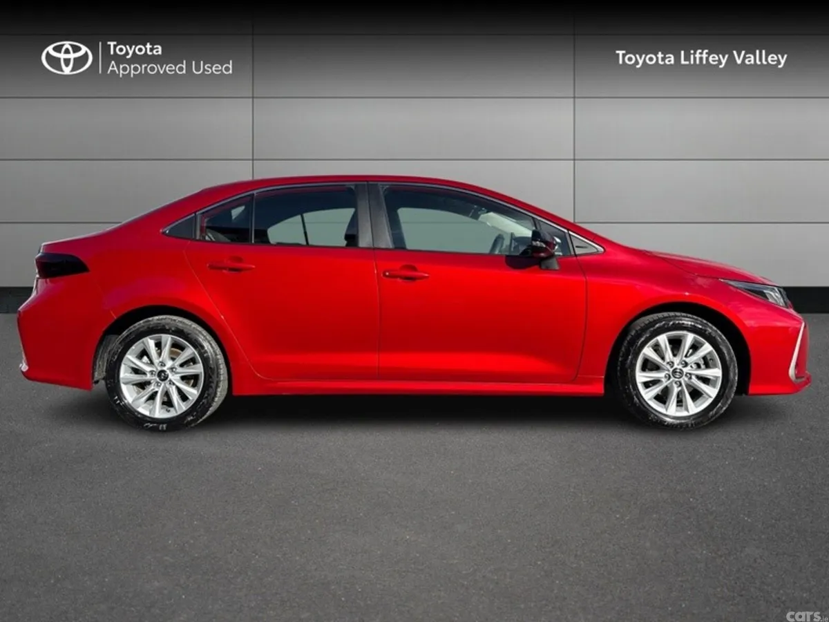 Toyota Corolla Saloon, Petrol Hybrid, 2026, Red