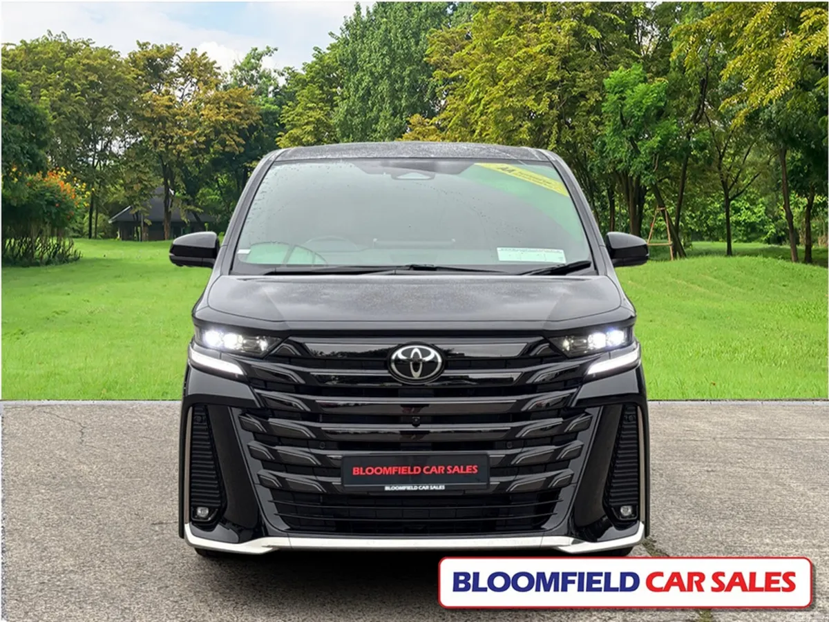 Toyota Alphard MPV, Petrol Hybrid, 2025, Black