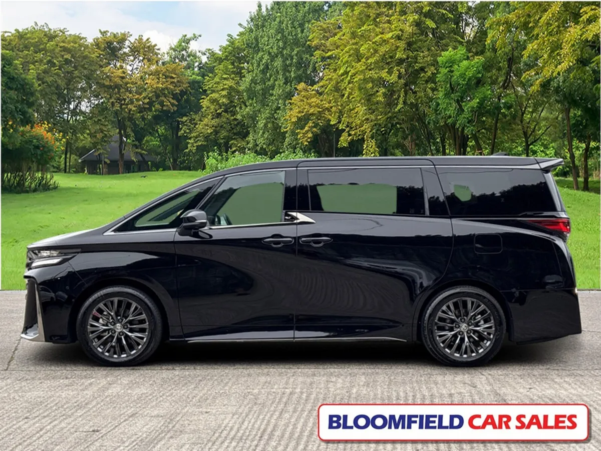 Toyota Alphard MPV, Petrol Hybrid, 2025, Black