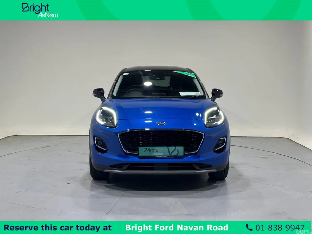 Ford Puma MPV, Petrol Hybrid, 2022, Blue