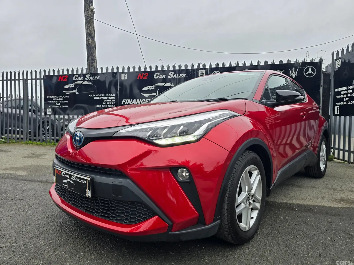 Toyota C-HR Hatchback, Petrol Hybrid, 2022, Red