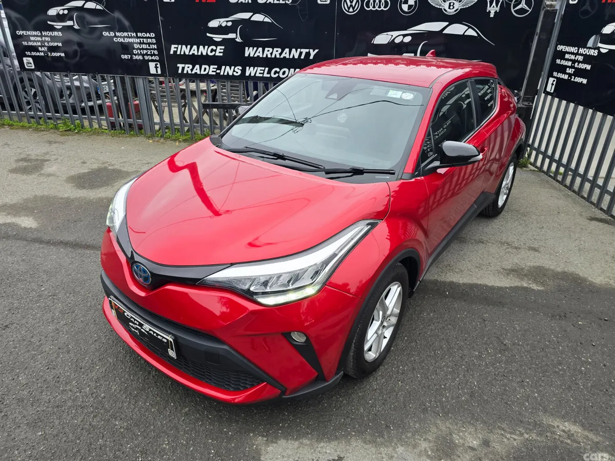 Toyota C-HR Hatchback, Petrol Hybrid, 2022, Red