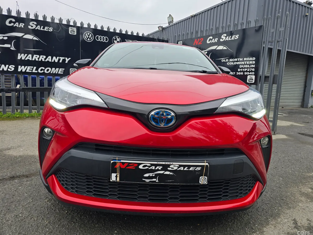 Toyota C-HR Hatchback, Petrol Hybrid, 2022, Red