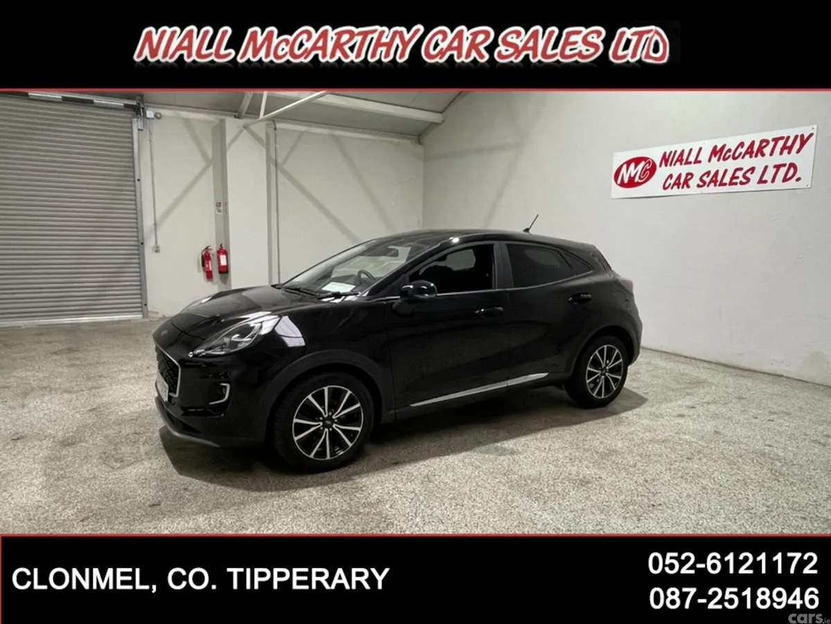 Ford Puma MPV, Petrol Hybrid, 2024, Black