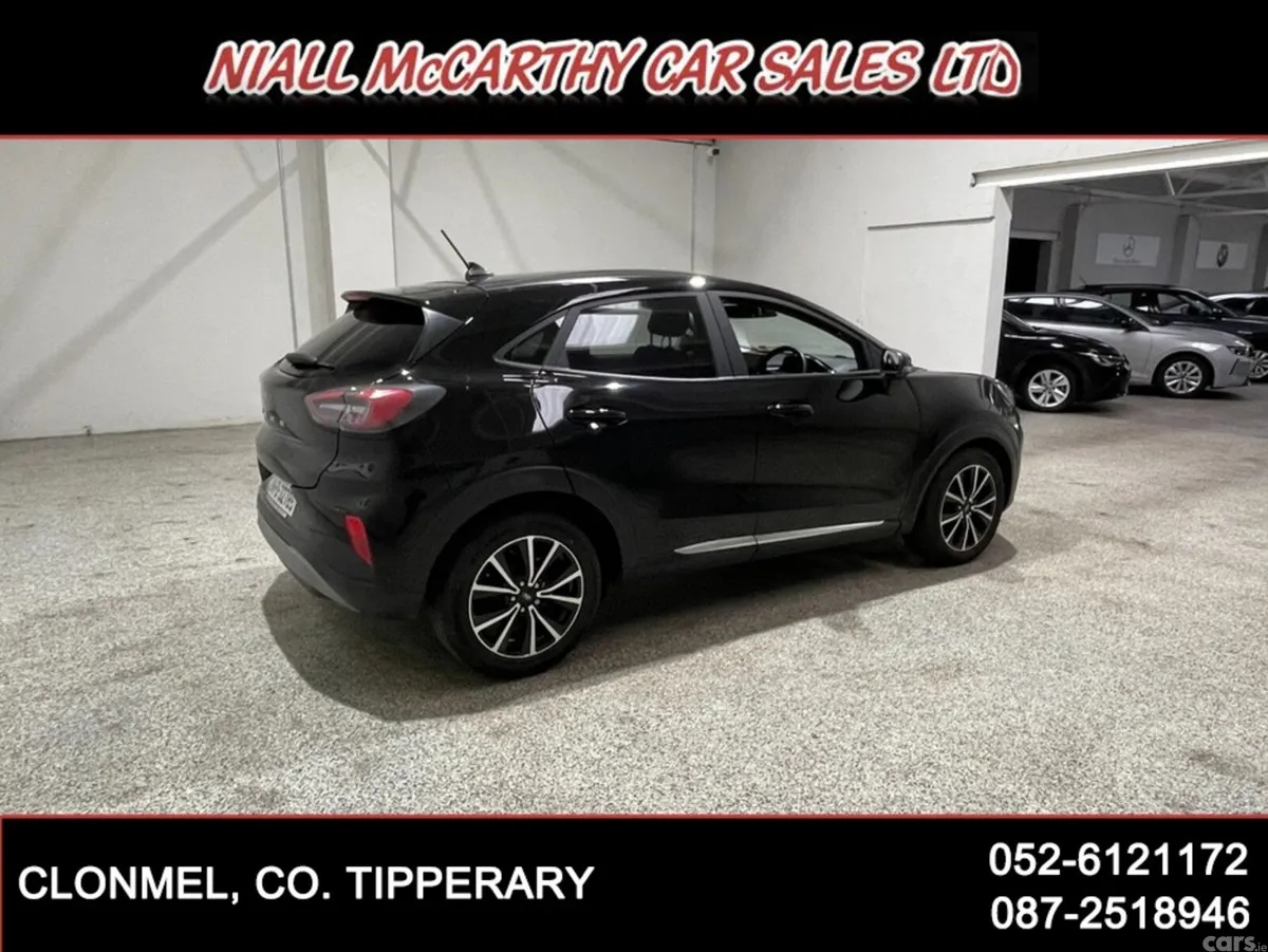 Ford Puma MPV, Petrol Hybrid, 2024, Black