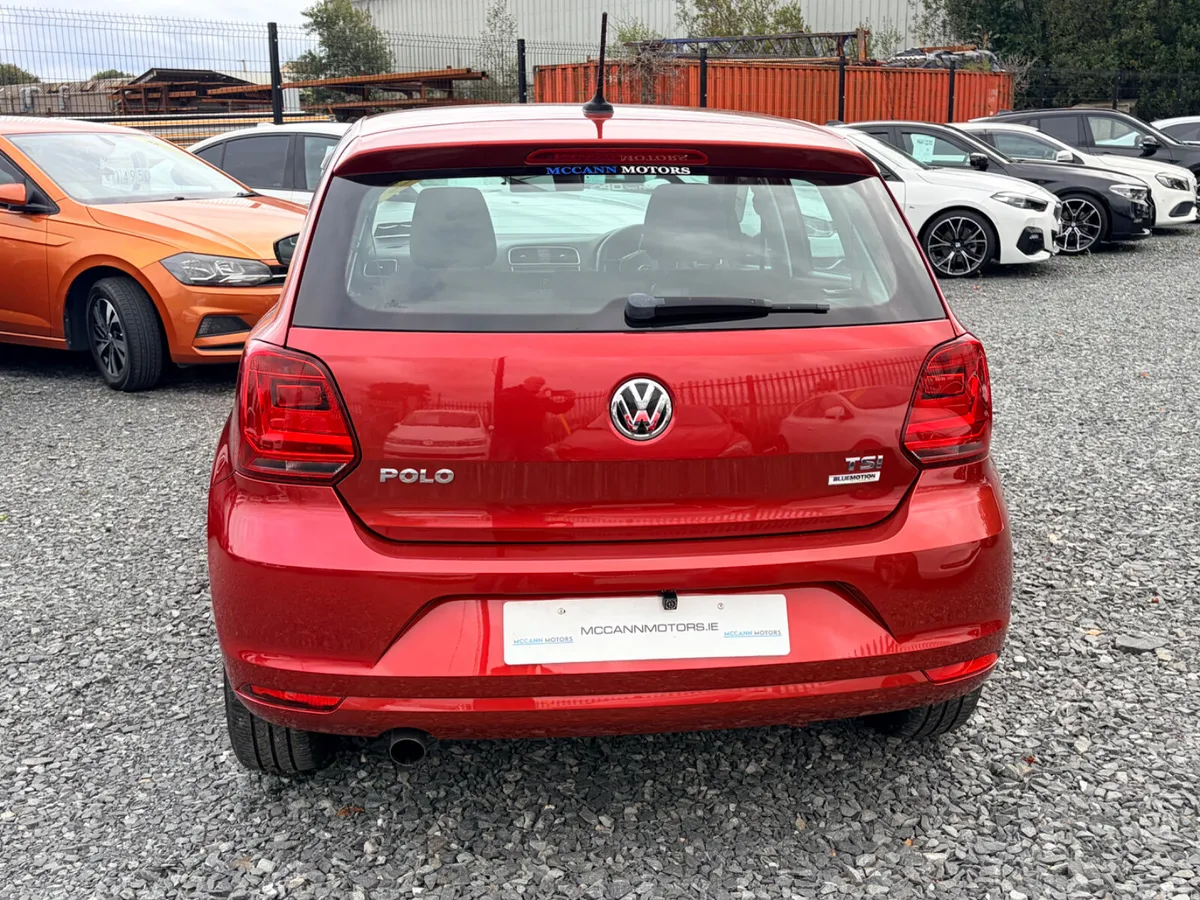 Volkswagen Polo Hatchback, Petrol, 2016, Red