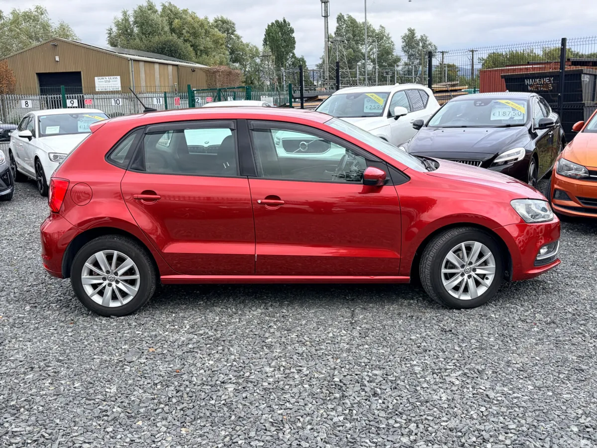 Volkswagen Polo Hatchback, Petrol, 2016, Red