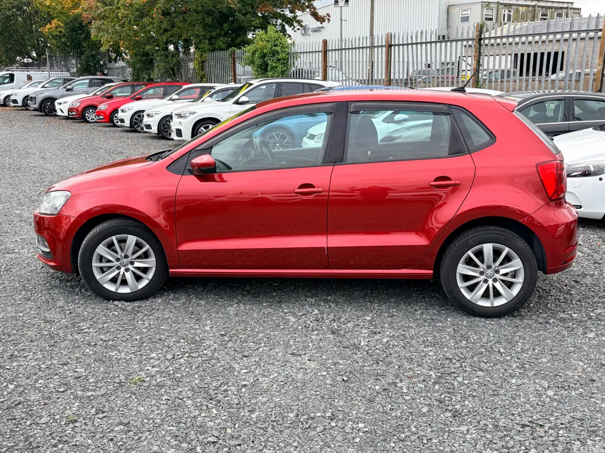 Volkswagen Polo Hatchback, Petrol, 2016, Red