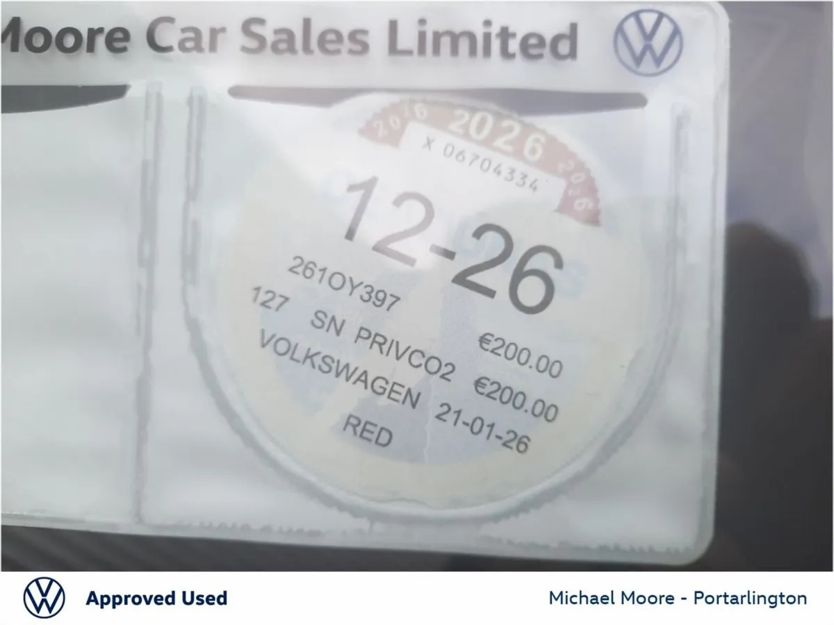Volkswagen T-Cross Estate, Petrol, 2026, Red