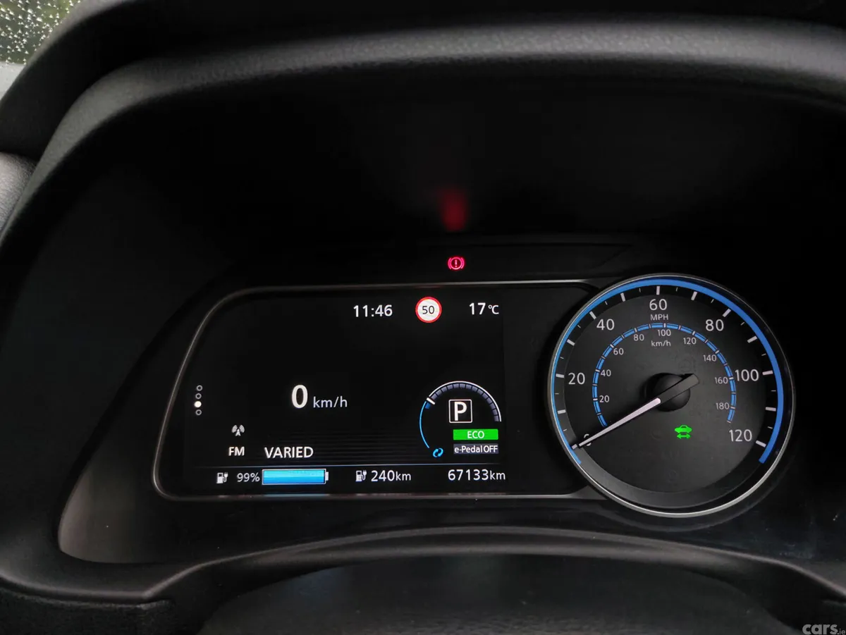 Nissan Leaf Hatchback, Electric, 2021, Grey