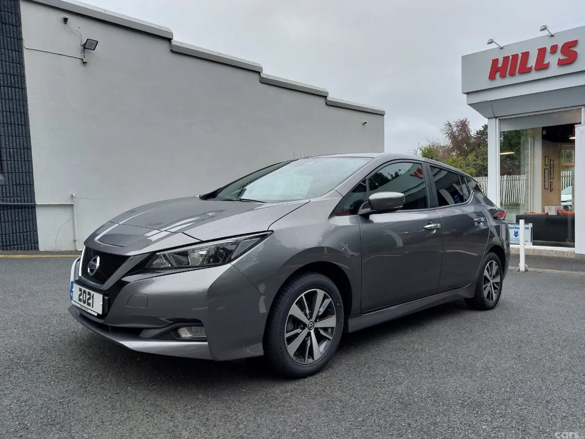 Nissan Leaf Hatchback, Electric, 2021, Grey