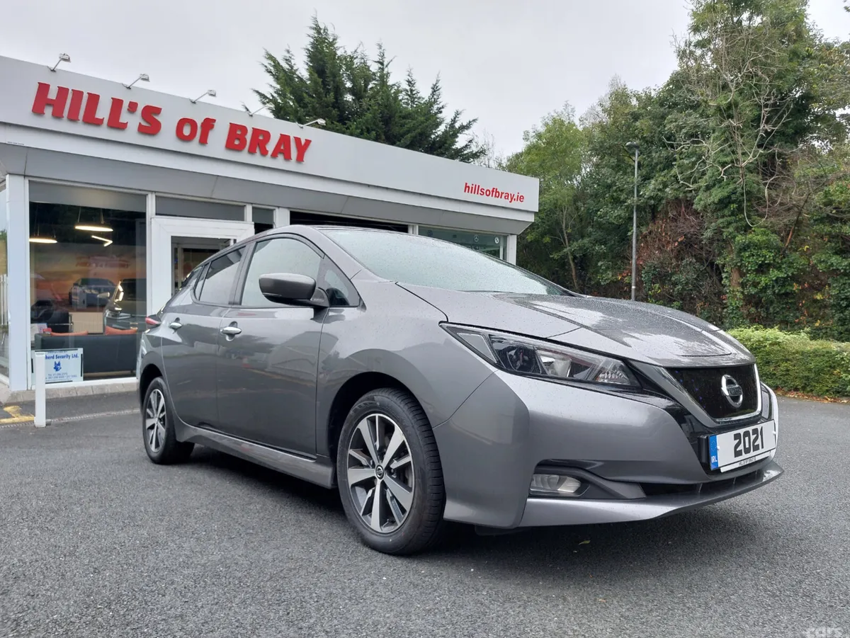Nissan Leaf Hatchback, Electric, 2021, Grey