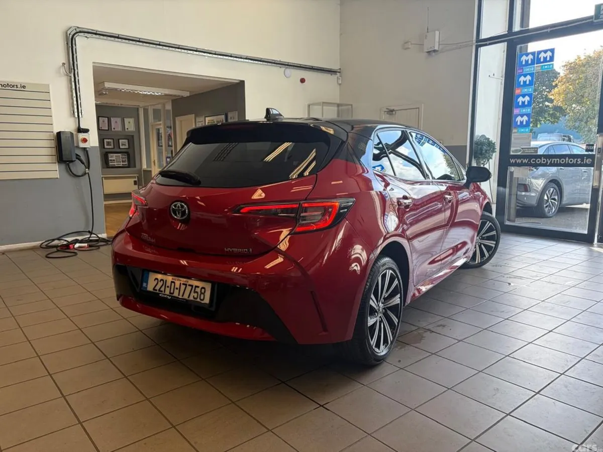 Toyota Corolla Hatchback, Petrol Hybrid, 2022, Red