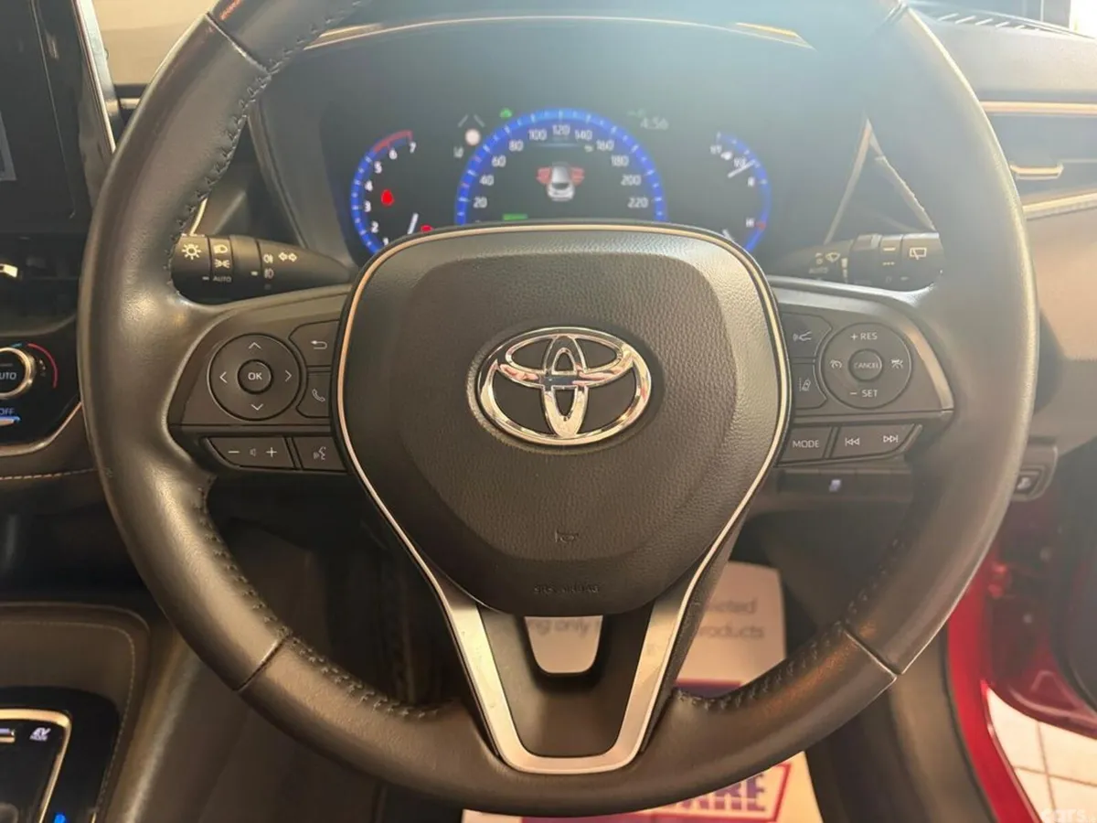 Toyota Corolla Hatchback, Petrol Hybrid, 2022, Red