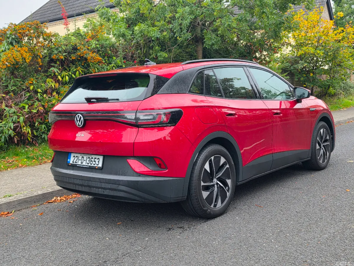 Volkswagen ID.4 Hatchback, Electric, 2022, Red
