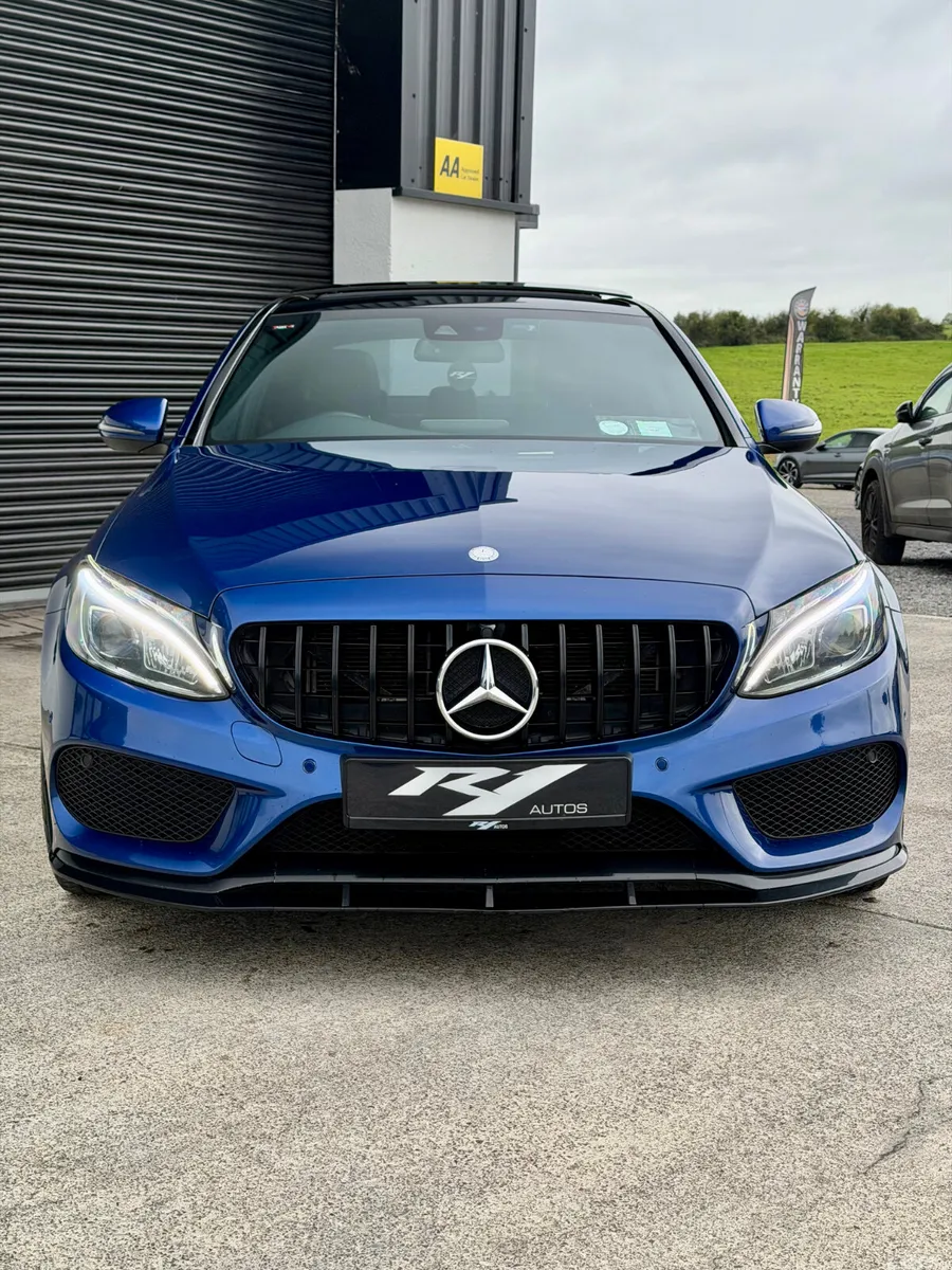Mercedes-Benz C-Class Saloon, Diesel, 2017, Blue