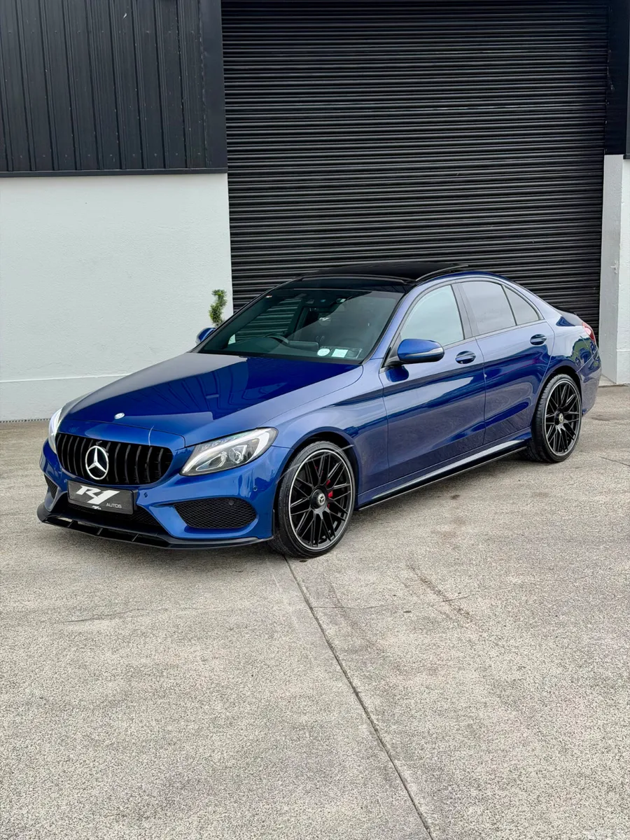 Mercedes-Benz C-Class Saloon, Diesel, 2017, Blue