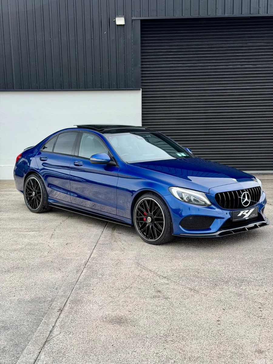 Mercedes-Benz C-Class Saloon, Diesel, 2017, Blue