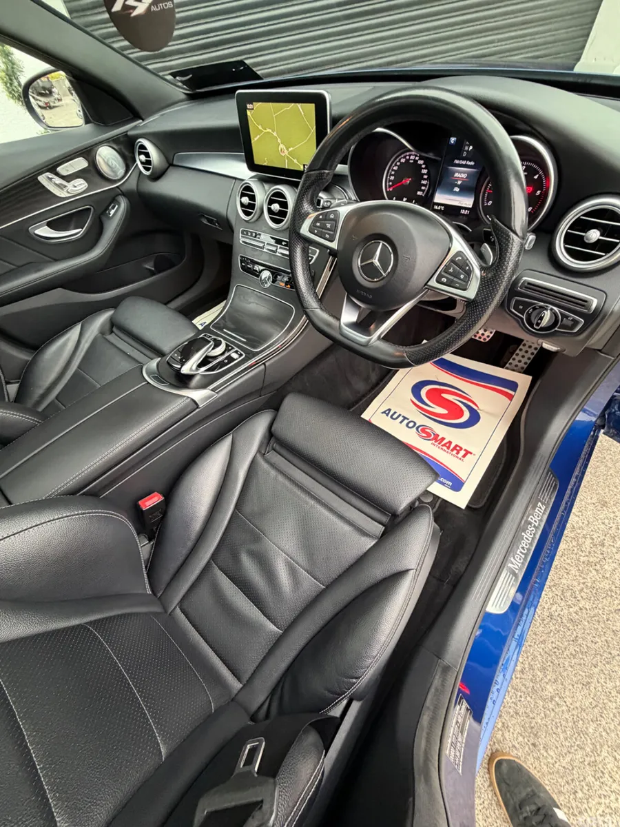 Mercedes-Benz C-Class Saloon, Diesel, 2017, Blue