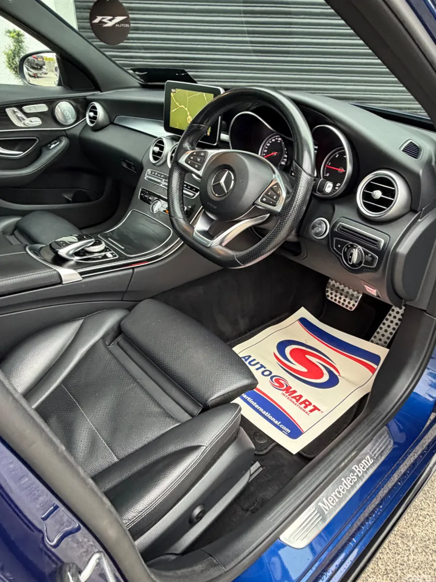 Mercedes-Benz C-Class Saloon, Diesel, 2017, Blue
