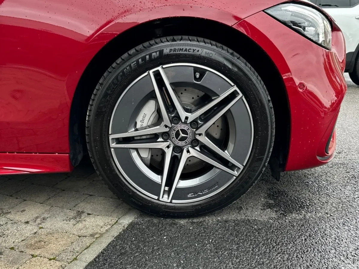 Mercedes-Benz C-Class Saloon, Petrol Plug-in Hybrid, 2026, Red