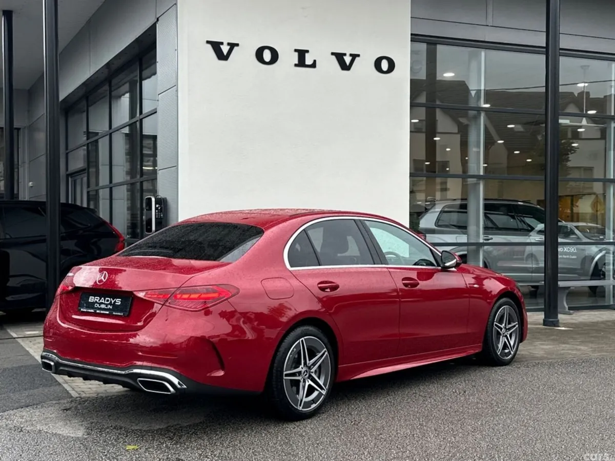 Mercedes-Benz C-Class Saloon, Petrol Plug-in Hybrid, 2026, Red
