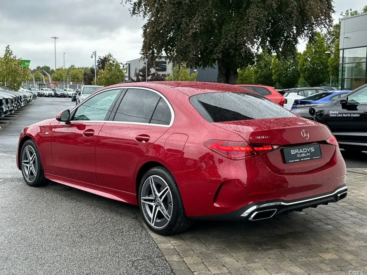 Mercedes-Benz C-Class Saloon, Petrol Plug-in Hybrid, 2026, Red
