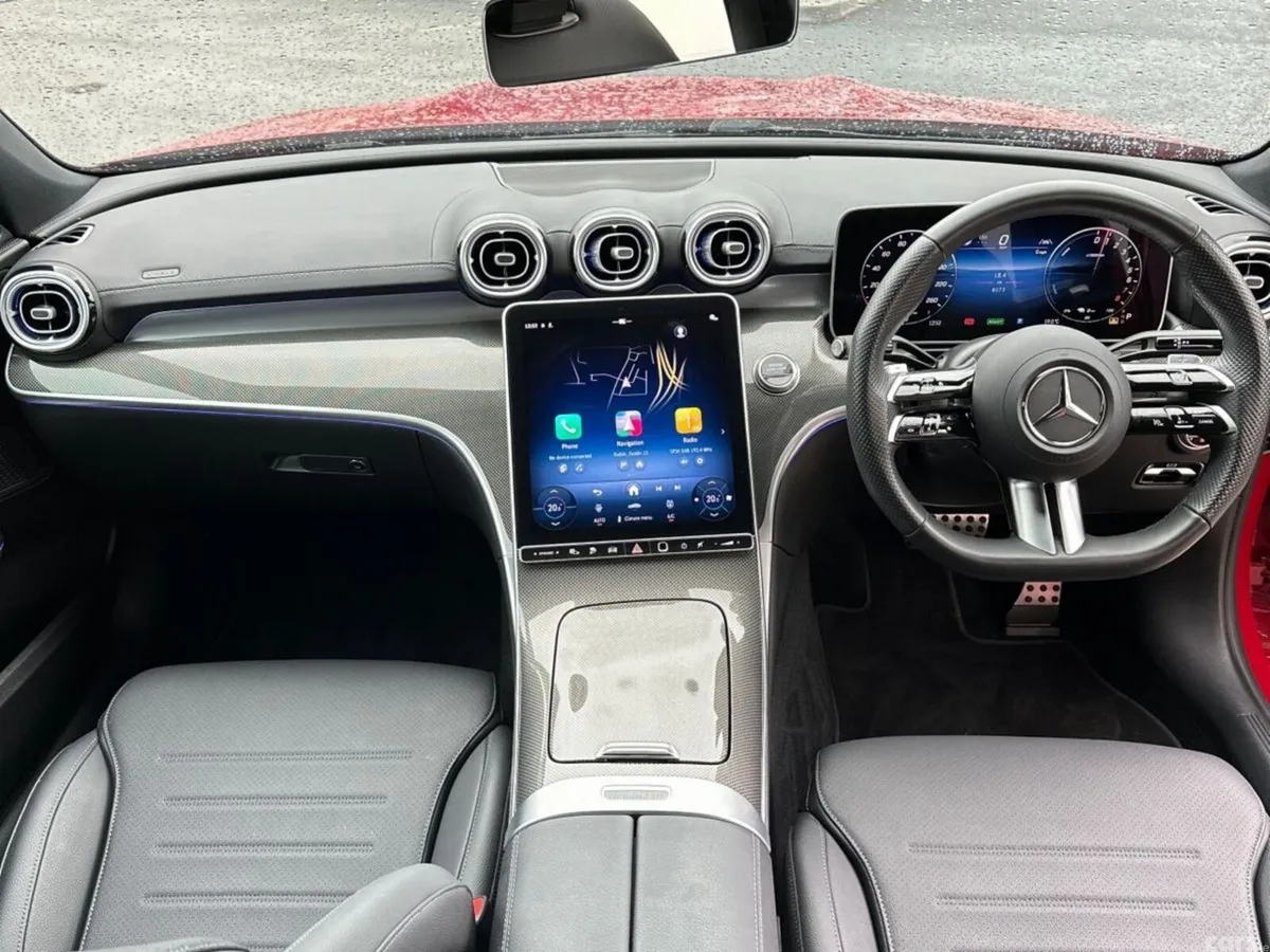 Mercedes-Benz C-Class Saloon, Petrol Plug-in Hybrid, 2026, Red