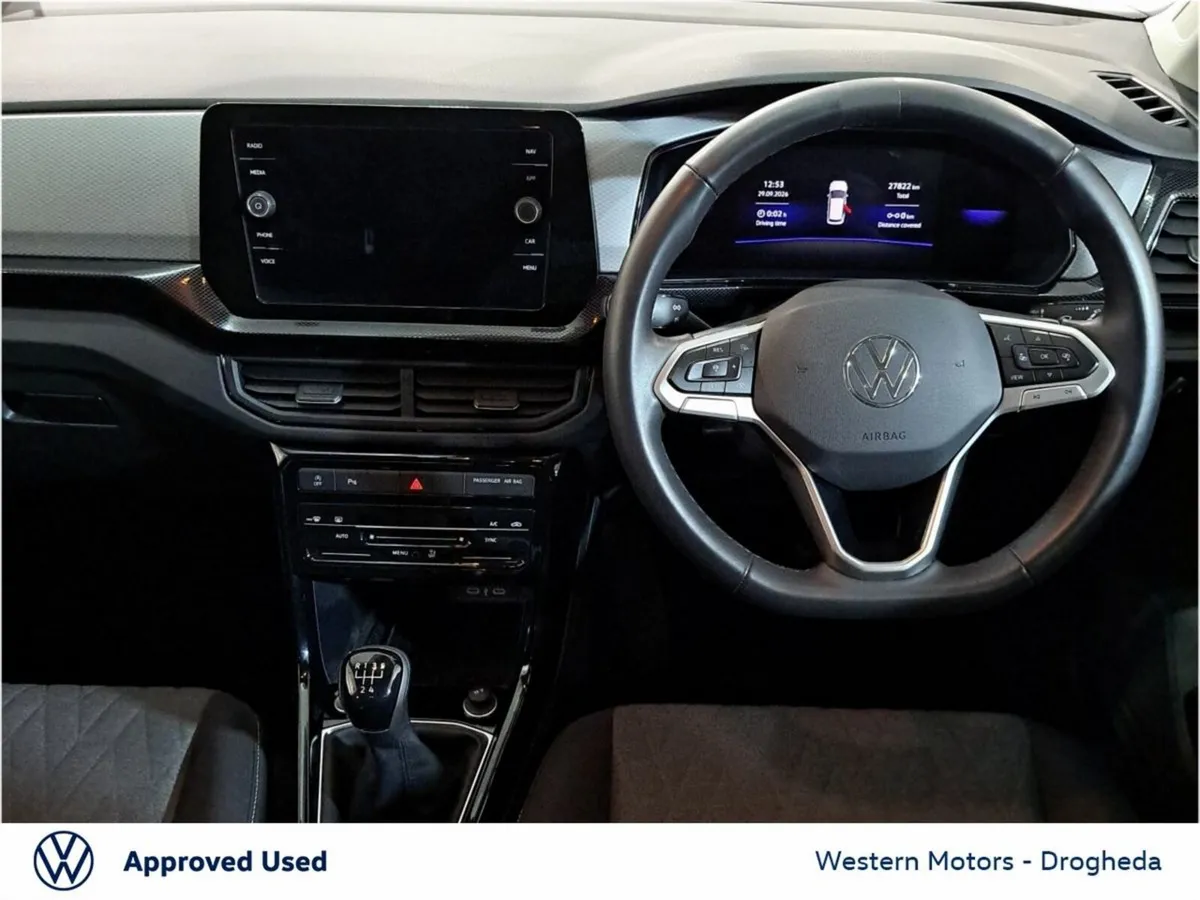 Volkswagen T-Cross Estate, Petrol, 2026, Black