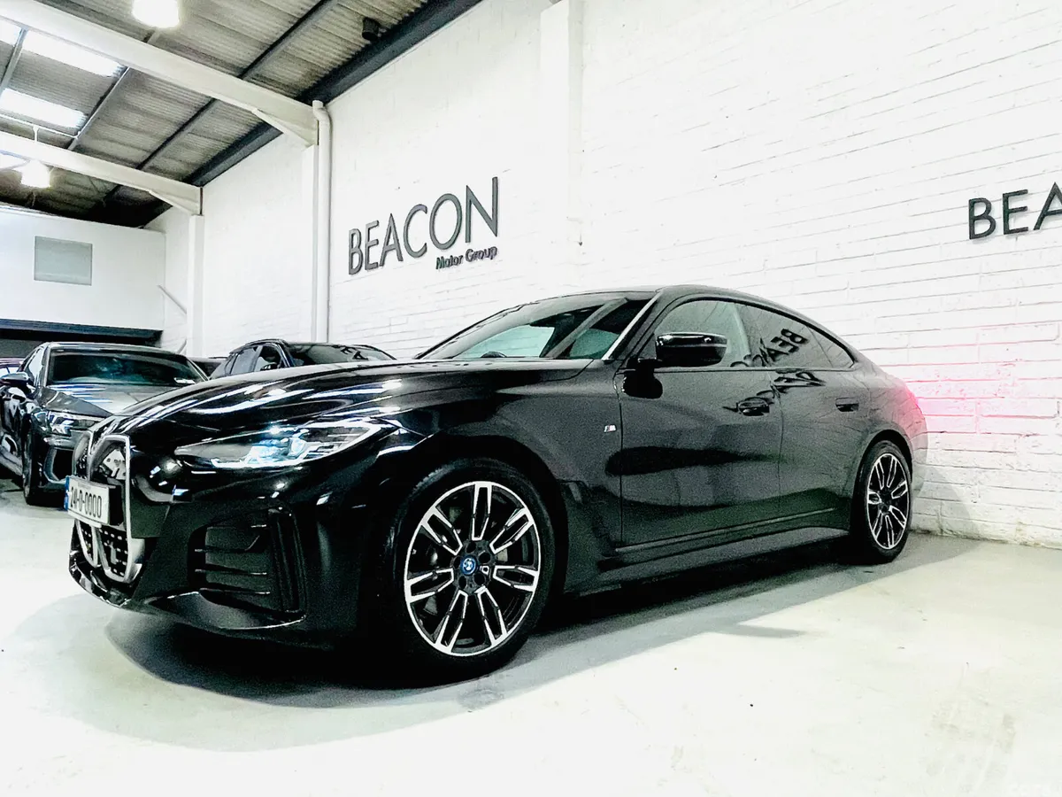 BMW i4 Coupe, Electric, 2024, Black