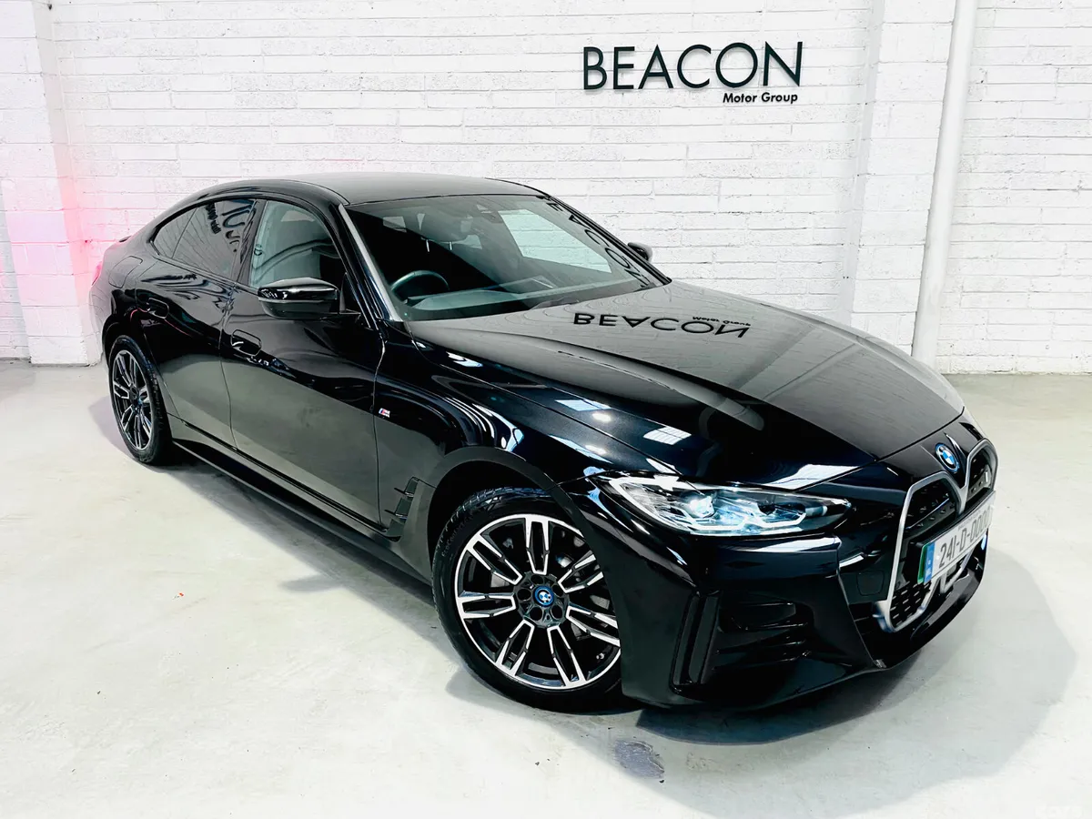 BMW i4 Coupe, Electric, 2024, Black