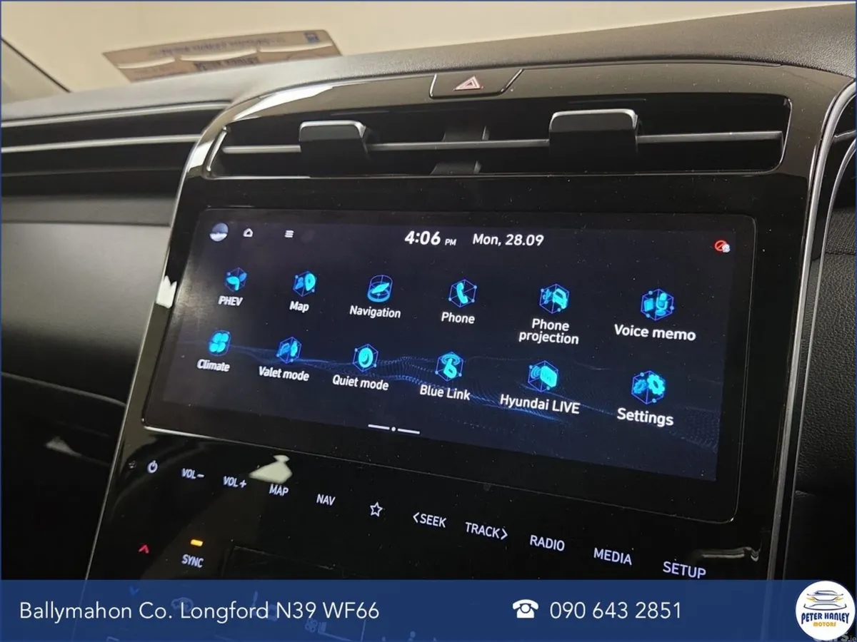 Hyundai Tucson SUV, Petrol Plug-in Hybrid, 2021, Blue