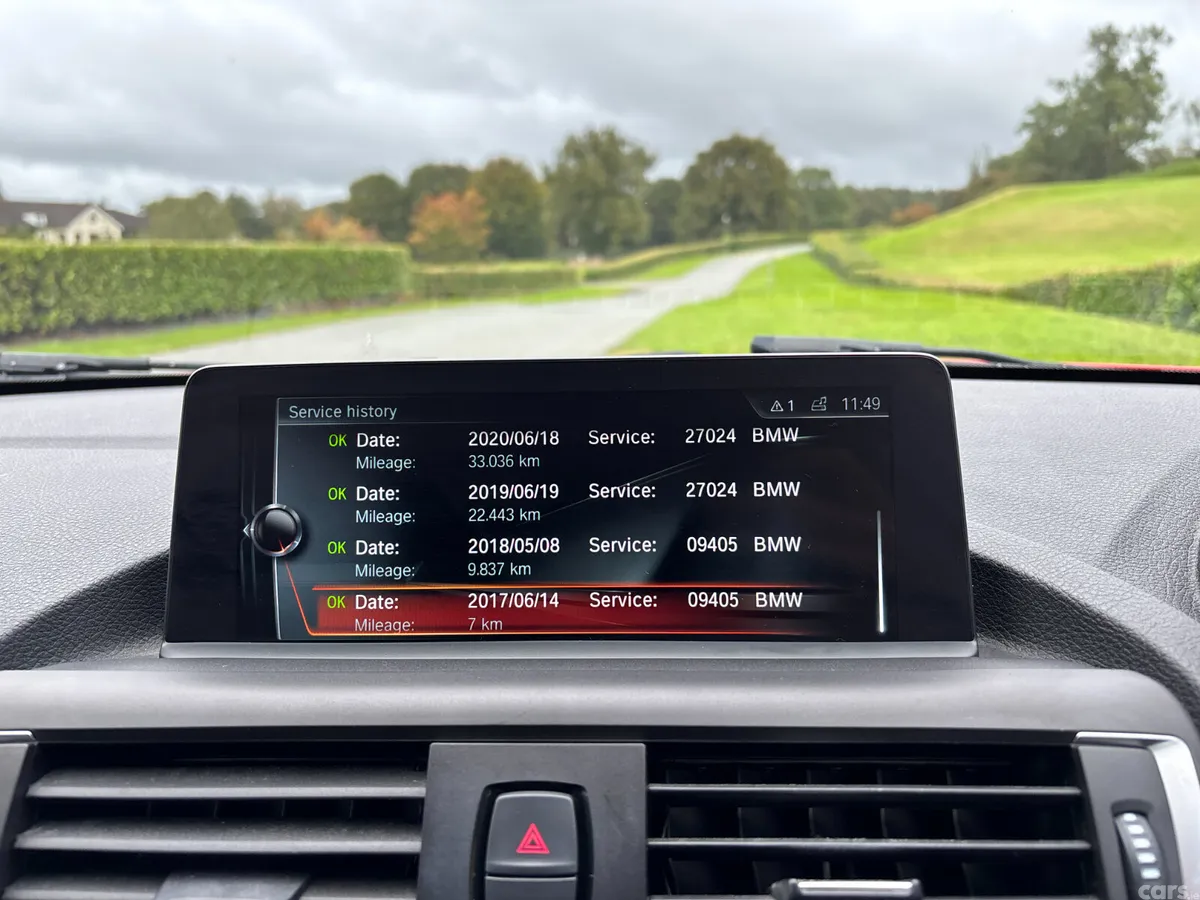 BMW 1-Series Hatchback, Diesel, 2017, Red