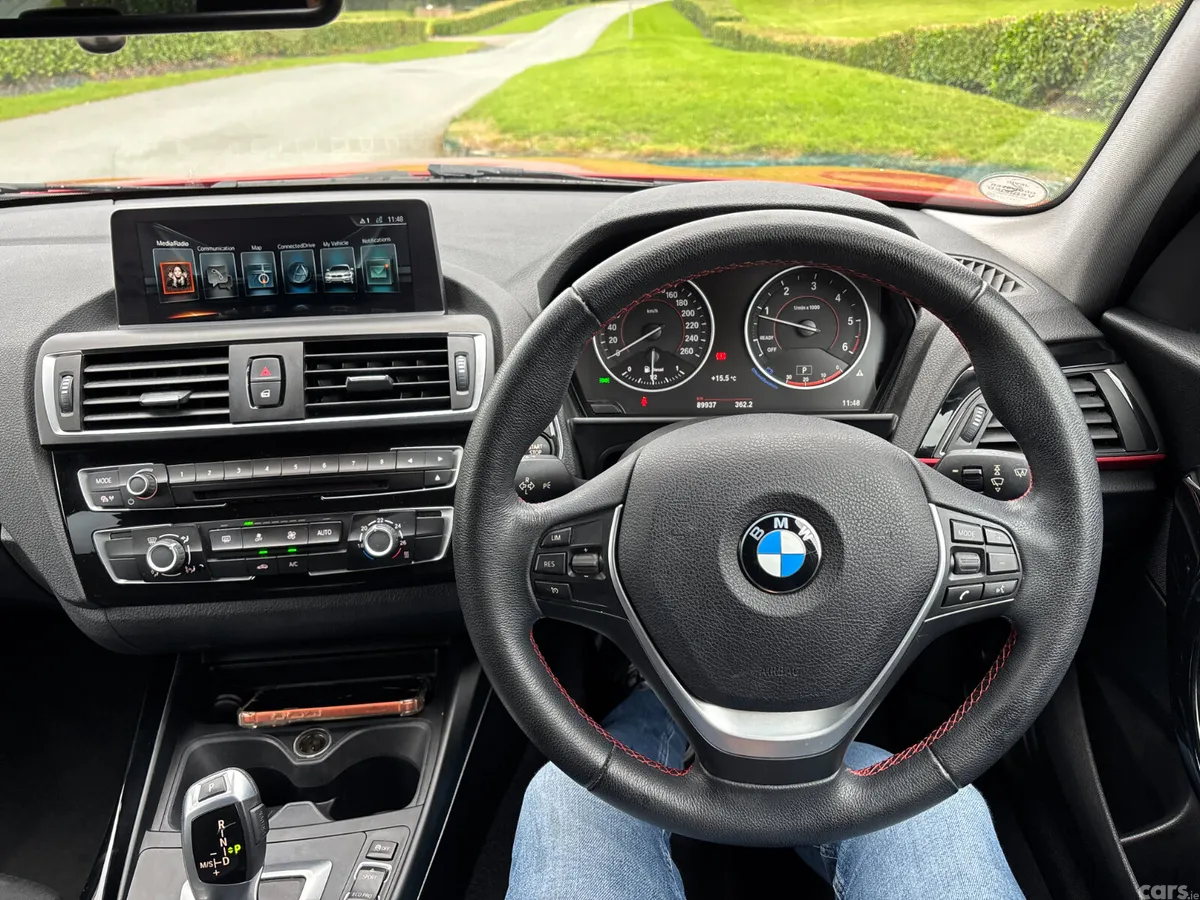 BMW 1-Series Hatchback, Diesel, 2017, Red