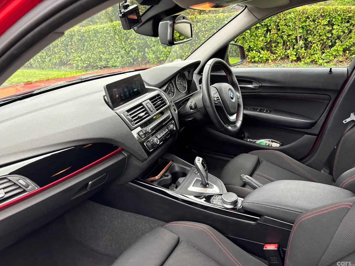 BMW 1-Series Hatchback, Diesel, 2017, Red