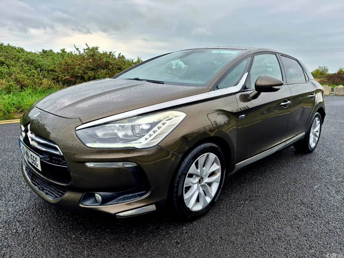 Citroen DS 5 Hatchback, Diesel Hybrid, 2013, Brown