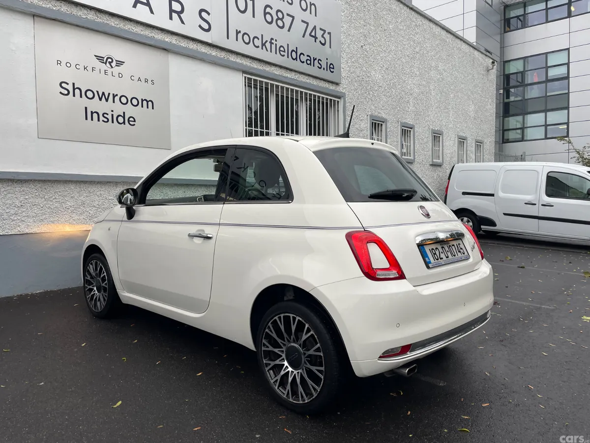 Fiat 500 Hatchback, Petrol, 2018, White