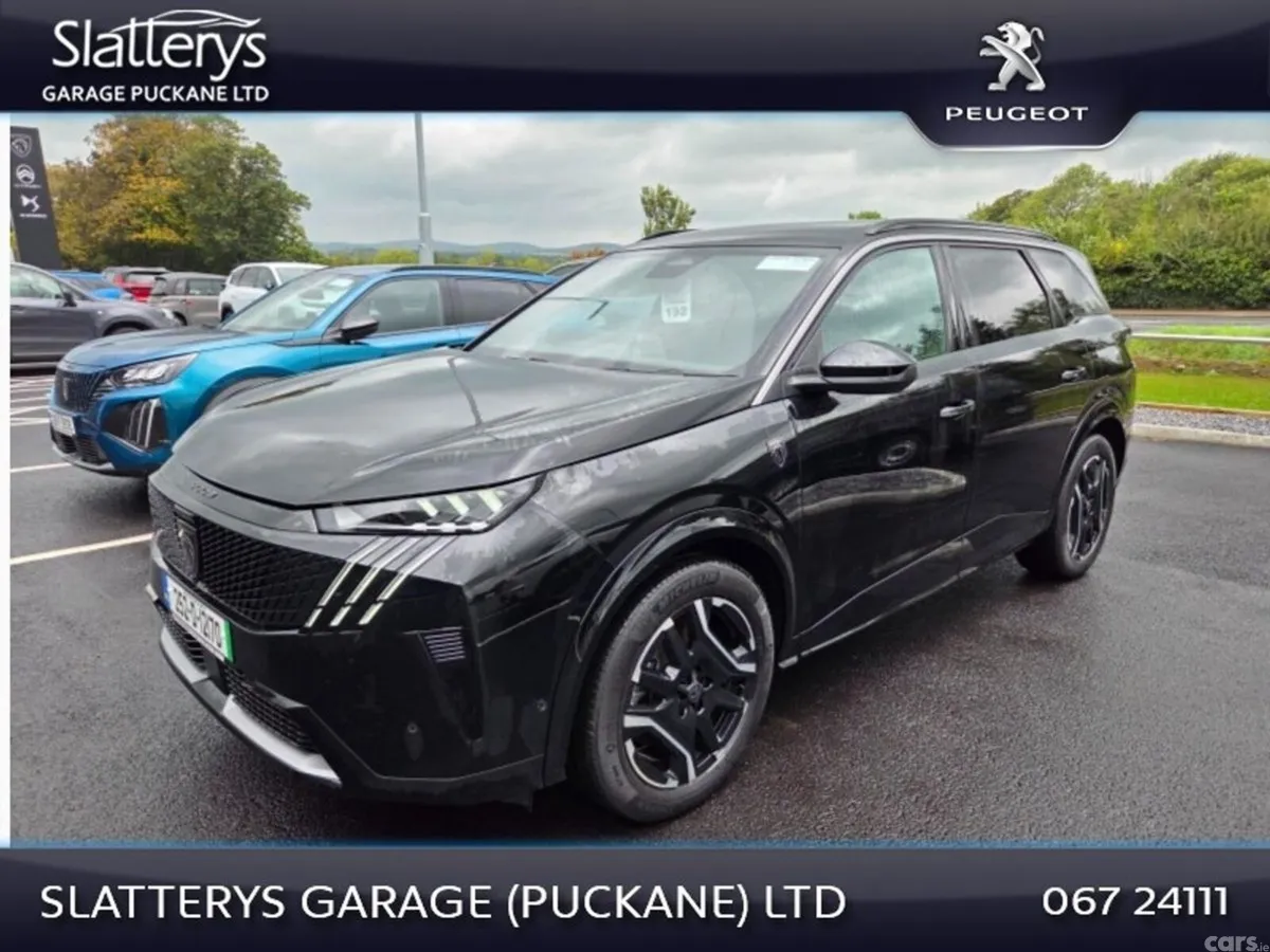 Peugeot 5008 SUV, Electric, 2025, Black