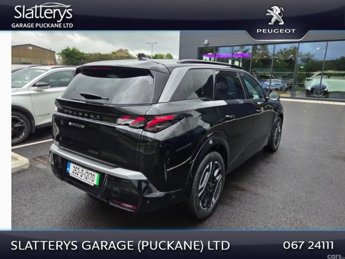 Peugeot 5008 SUV, Electric, 2025, Black