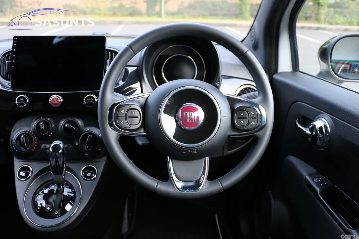 Fiat 500C Hatchback, Petrol, 2019, White