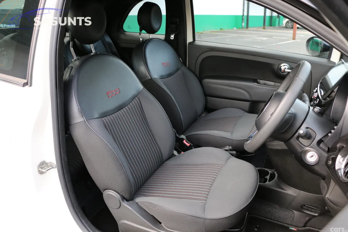 Fiat 500C Hatchback, Petrol, 2019, White