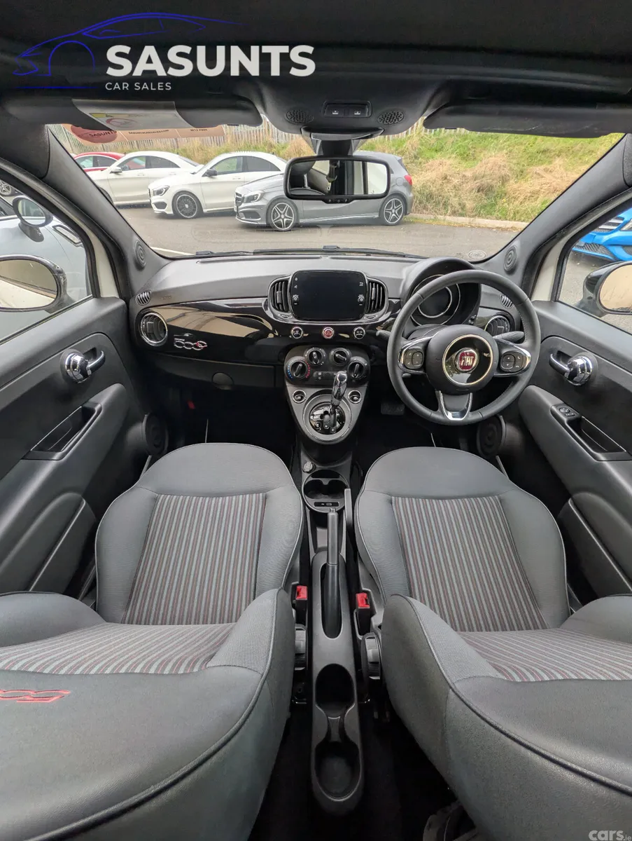 Fiat 500C Hatchback, Petrol, 2019, White