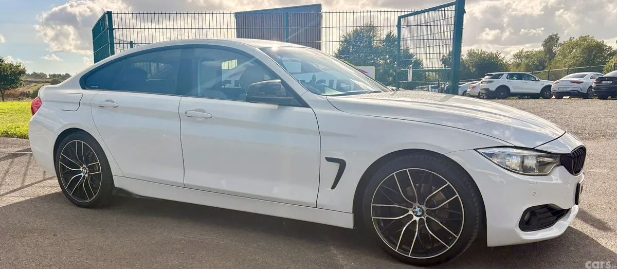 BMW 4-Series Saloon, Diesel, 2015, White