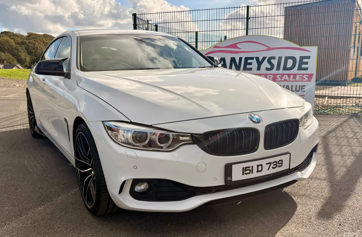 BMW 4-Series Saloon, Diesel, 2015, White